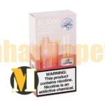 پاد یکبار مصرف هندوانه توت فرنگی الف بار <br><span>ELFBAR Strawberry Watermelon BC5000</span> - Image 2